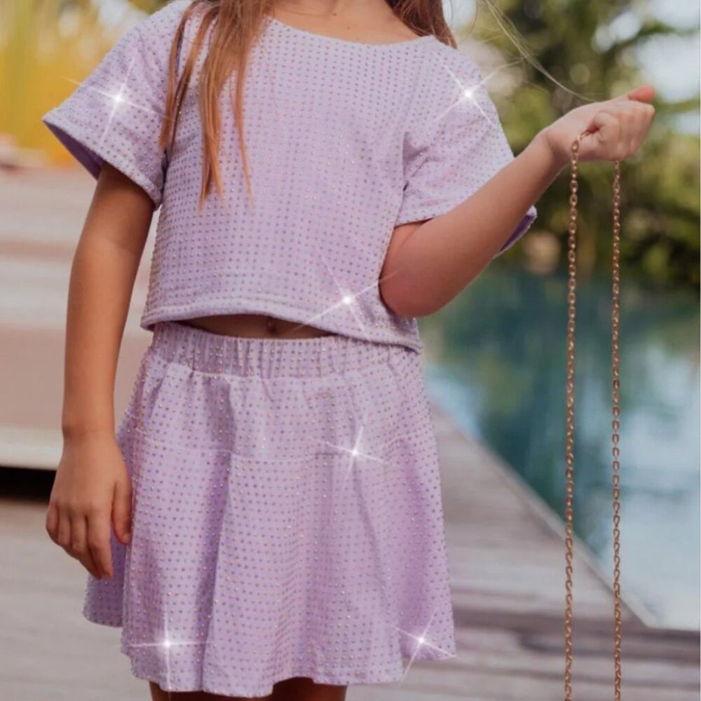 Girls Crystal "Taylor" Set - Picture 2 of 4